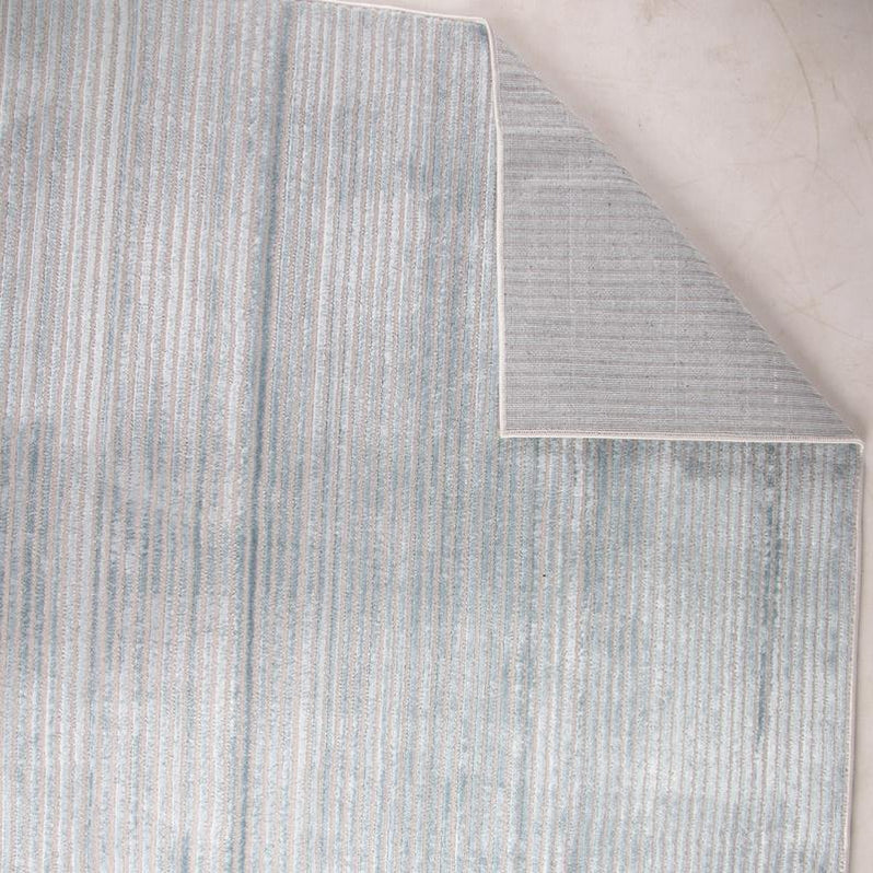 Rainbow Soft Trans Blue Rug - Kristal Carpets