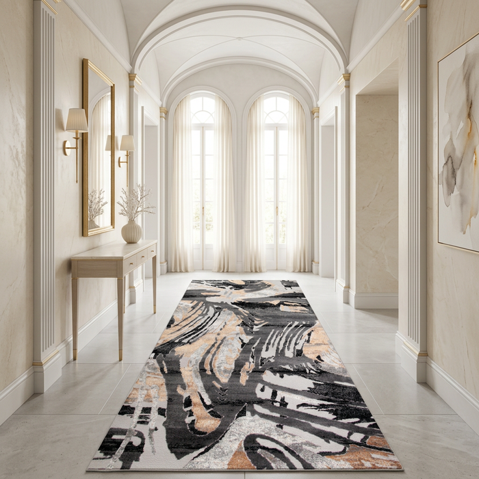 Alin Yellow Grey Rug - 06565F