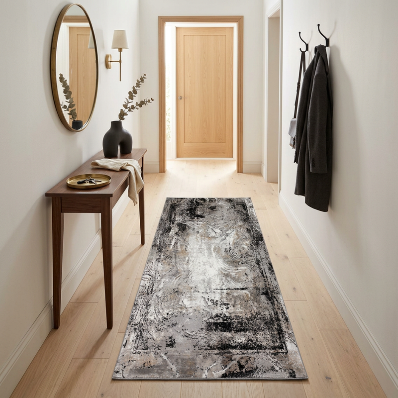 Merry Black Cloud Rug