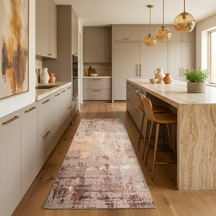 Alin Dark Beige Rug - 04390A