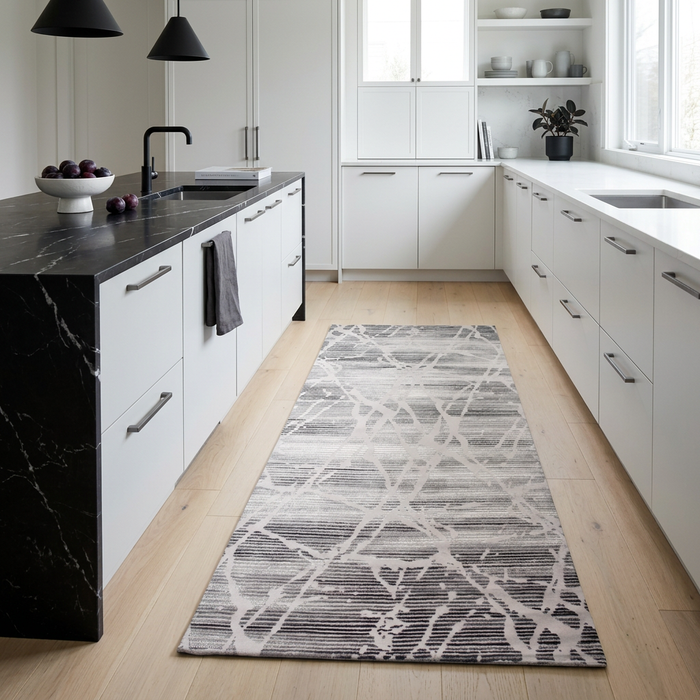 Alin Zorya Black Grey Rug