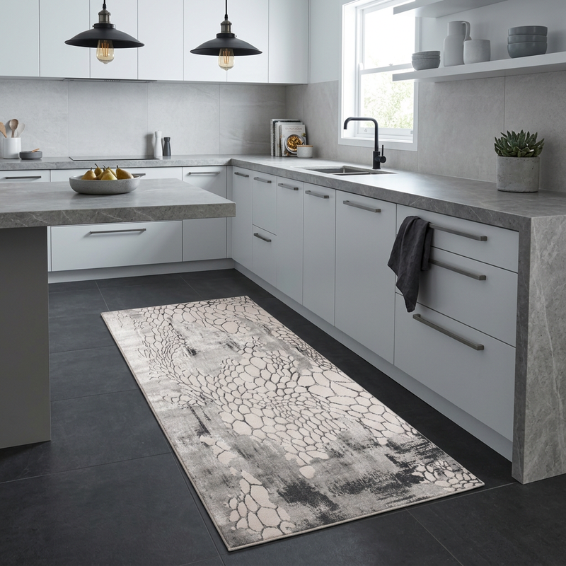 Alin Grey Rug - 06590B