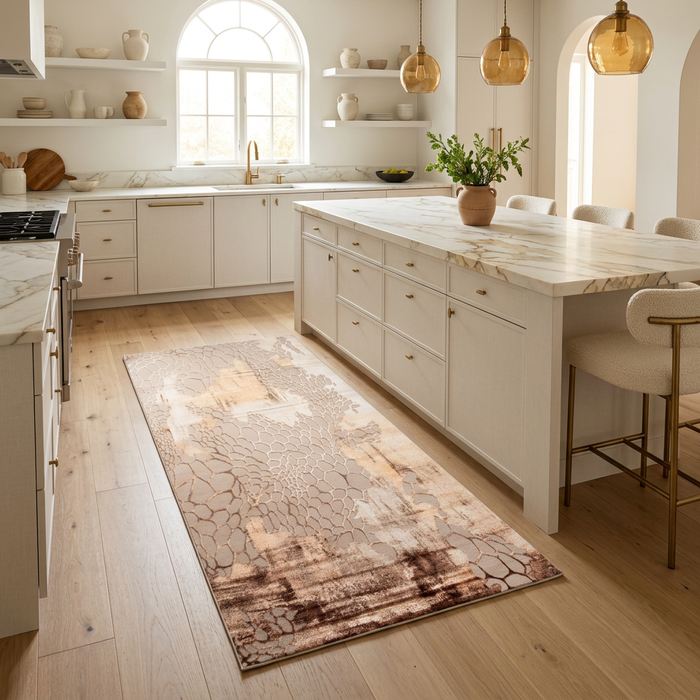 Alin Gold Beige Rug - 06590B