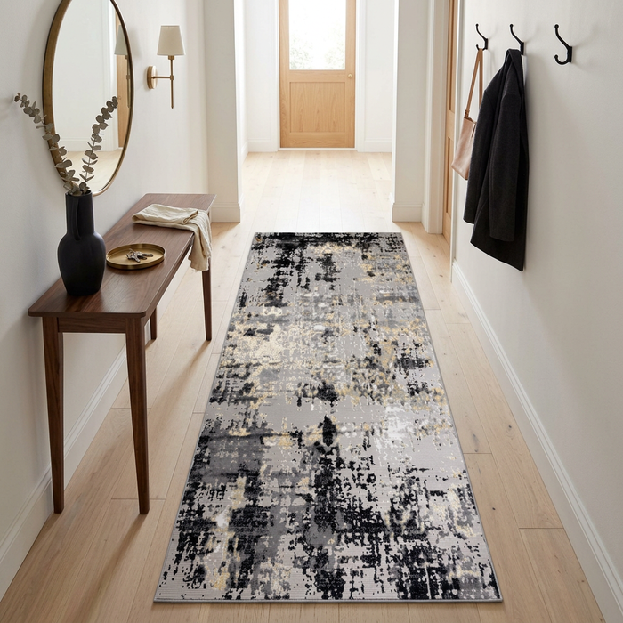 Alin Gold Grey Rug - 04390A