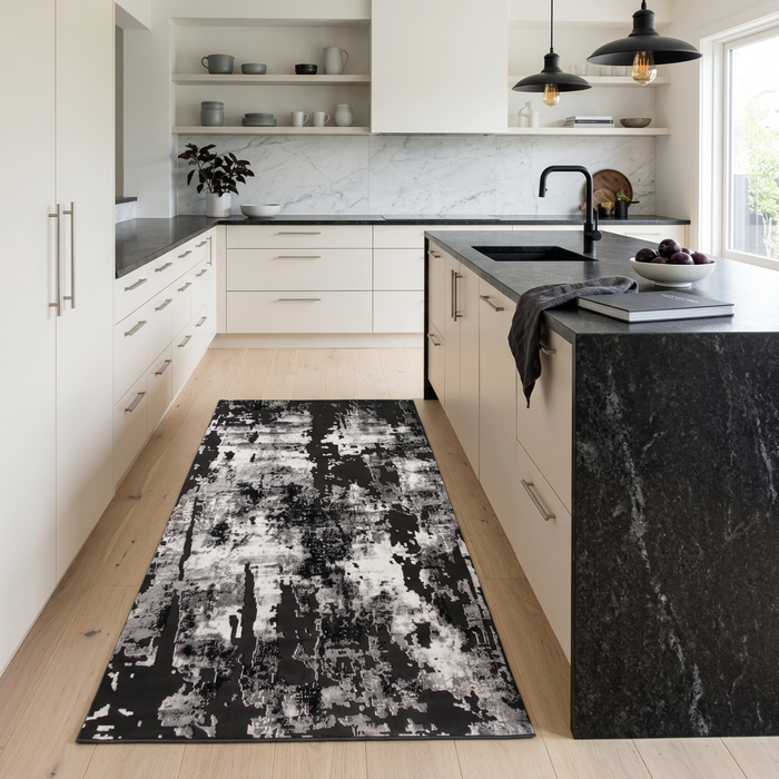 Alin Lumora Antracite Grey Rug