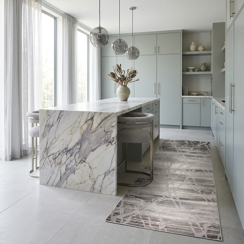 Alin Nuir Gold Rug