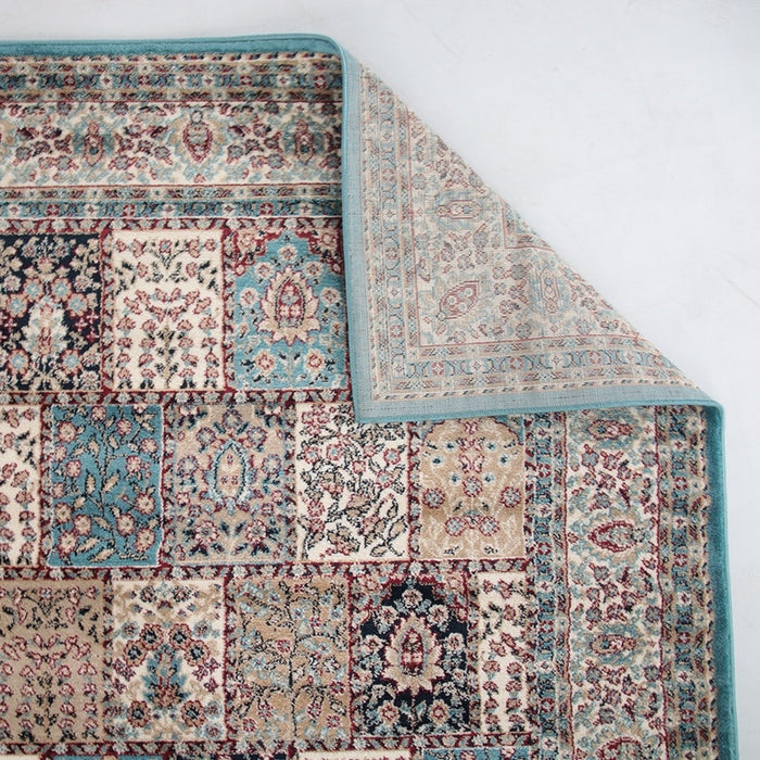 Shiraz Oriental Blue Beige Rug