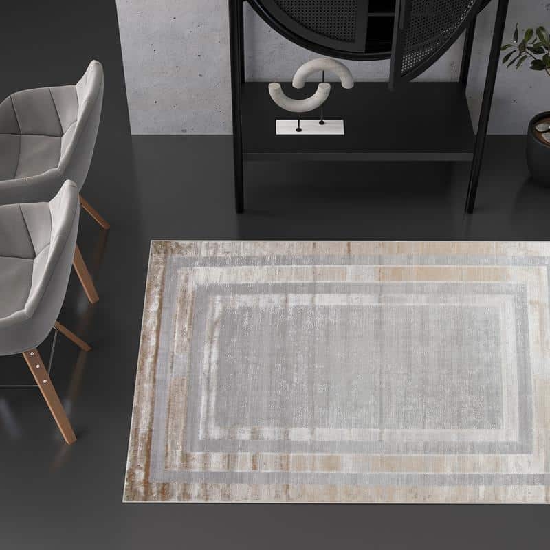 Star Grey Gold Rug - LP208
