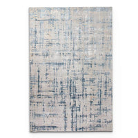 Star Grey Navy Rug - LP418