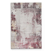 Star Grey Red Rug - LP432