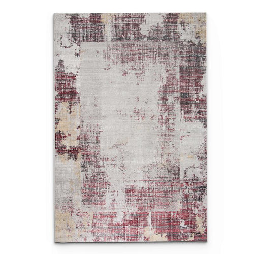 Star Grey Red Rug - LP432