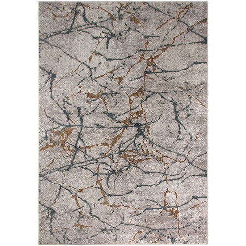 Star Modern Grey Crack Rug