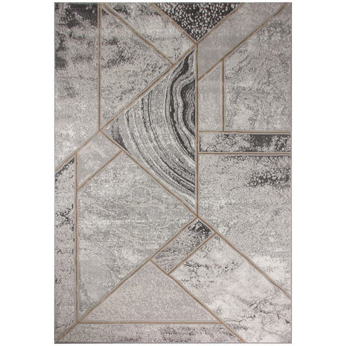 Star Modern Grey Mount Rug