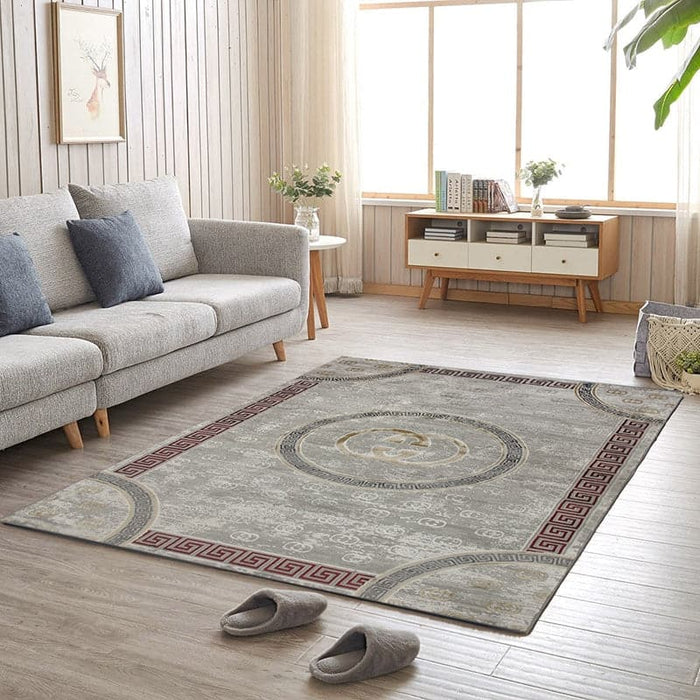 Star Modern Grey Palace Rug - Kristal Carpets