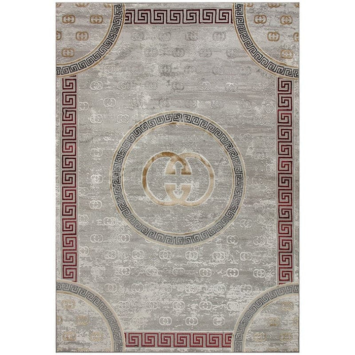Star Modern Grey Palace Rug - Kristal Carpets