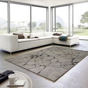 Star Modern Beige Crack Rug - Kristal Carpets