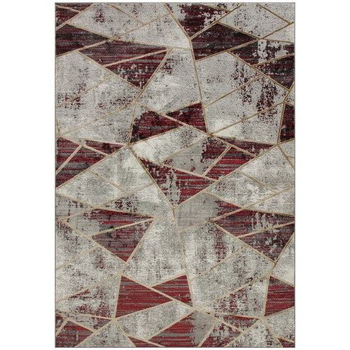 Star Modern Grey Triangle Rug