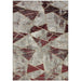 Star Modern Grey Triangle Rug - Kristal Carpets