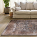 Alin Brown Vintage Rug - Kristal Carpets