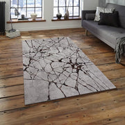 Star Modern Tex Grey Rug - Kristal Carpets