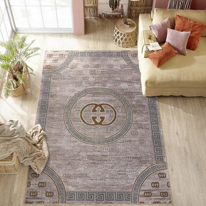 Star Modern Beige Turk Rug - Kristal Carpets