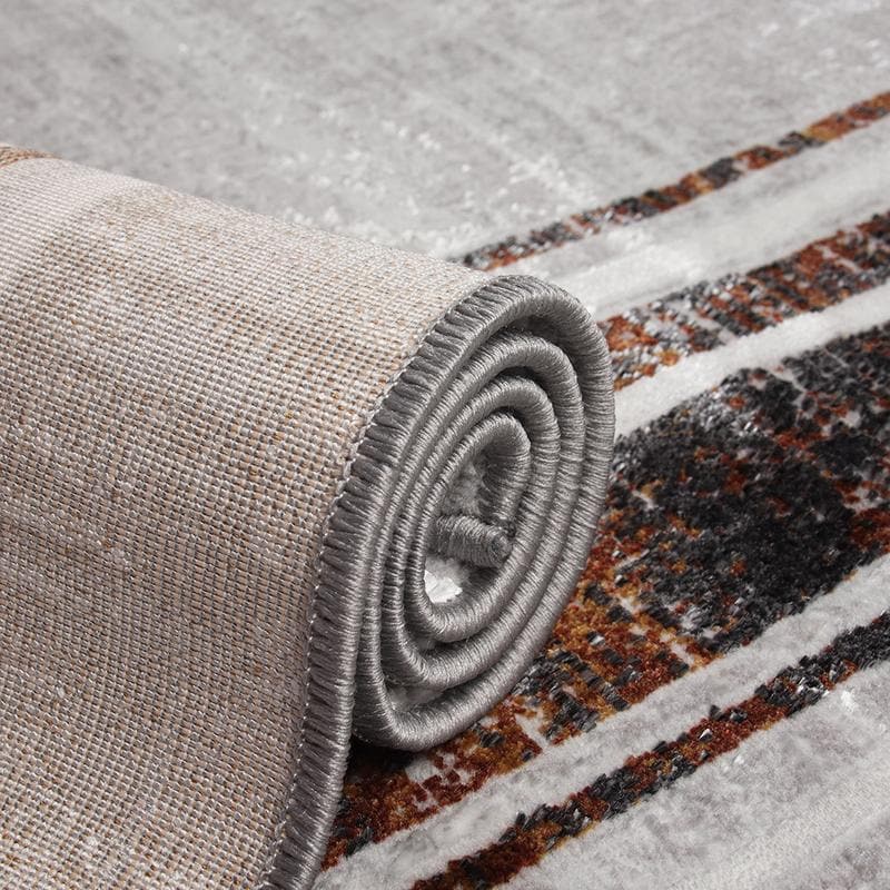 Star Modern Dot Brown Rug - Kristal Carpets