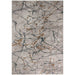 Star Modern Multi Crack Rug - Kristal Carpets