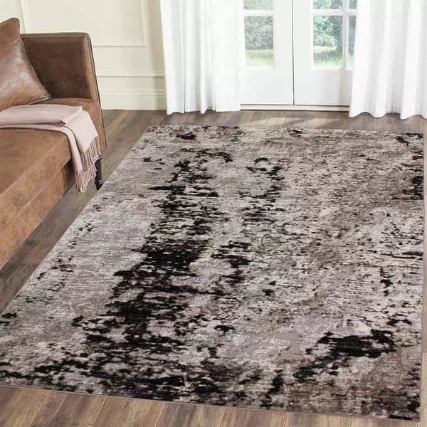 Diva Dream Grey Rug - Kristal Carpets