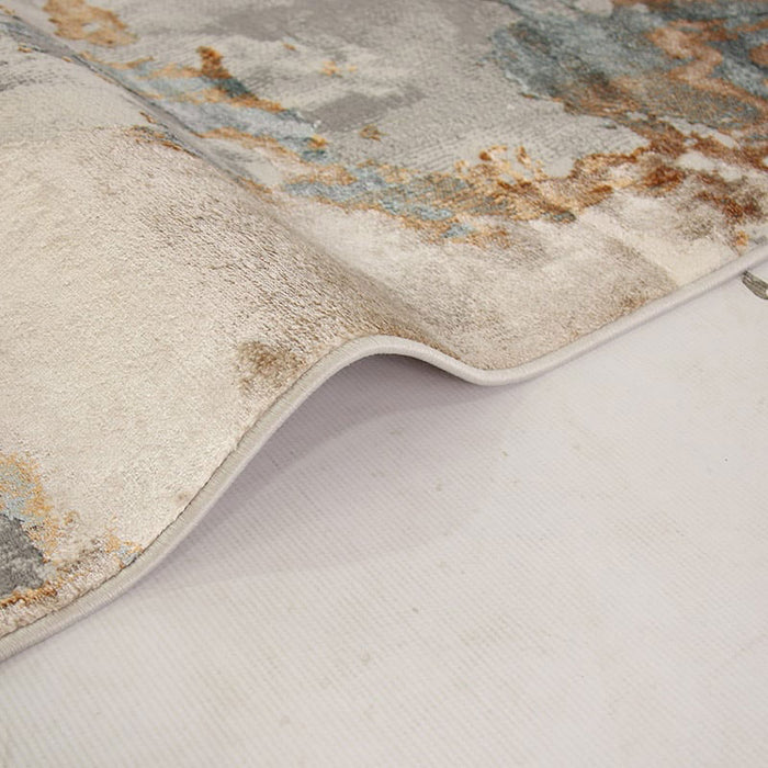 Artist Modern Cream Cosmos Rug - Kristal Carpets