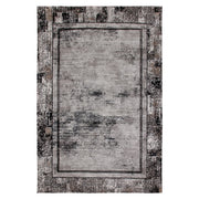 Diva Brown Frame Rug - Kristal Carpets