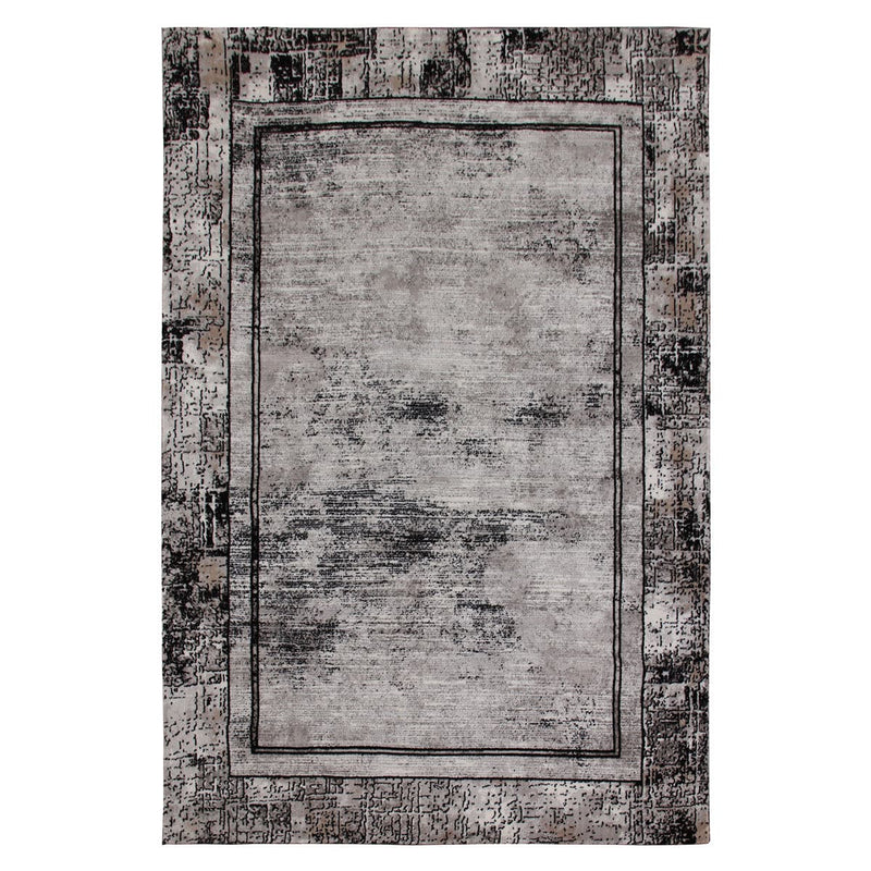 Diva Brown Frame Rug - Kristal Carpets