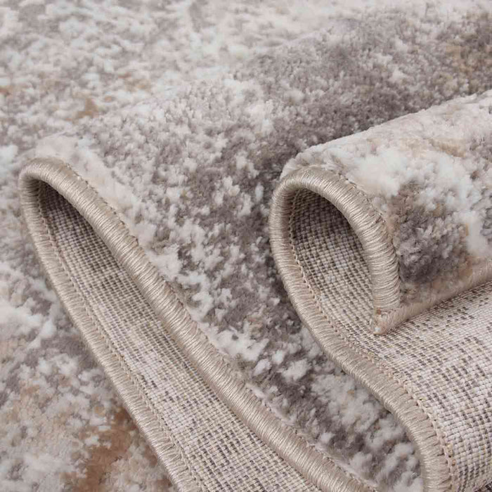 Diva Beige Breakwater Rug - Kristal Carpets