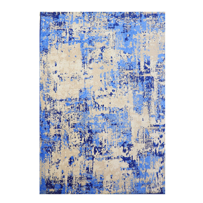 Promo Frieze Blue Point Rug 150x200 - Kristal Carpets