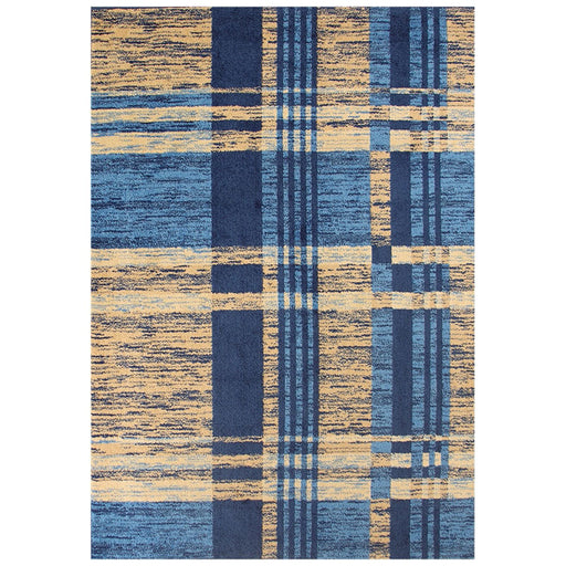 Promo Line Blue Rug - Kristal Carpets