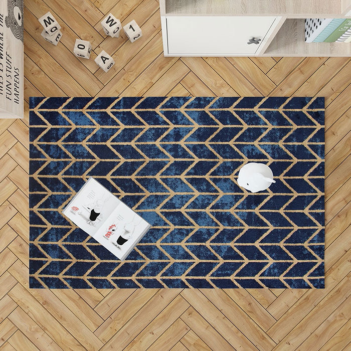 Promo Sea Blue Rug - Kristal Carpets