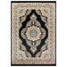 Tena Black Home Rug - Kristal Carpets