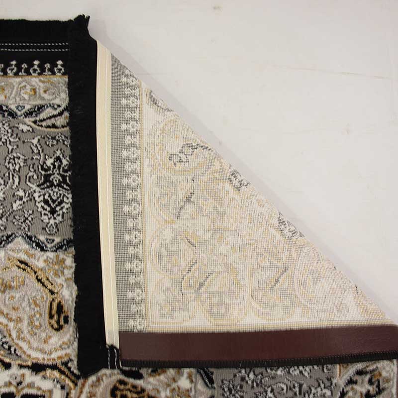 Tena Black Oriental Rug - Kristal Carpets