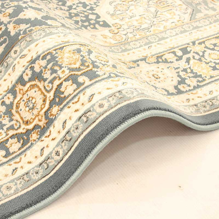 Tena Blue Oriental Rug - Kristal Carpets