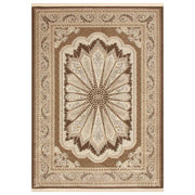 Tena Brown Arrow Rug - Kristal Carpets