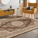 Tena Brown Palace Rug - Kristal Carpets