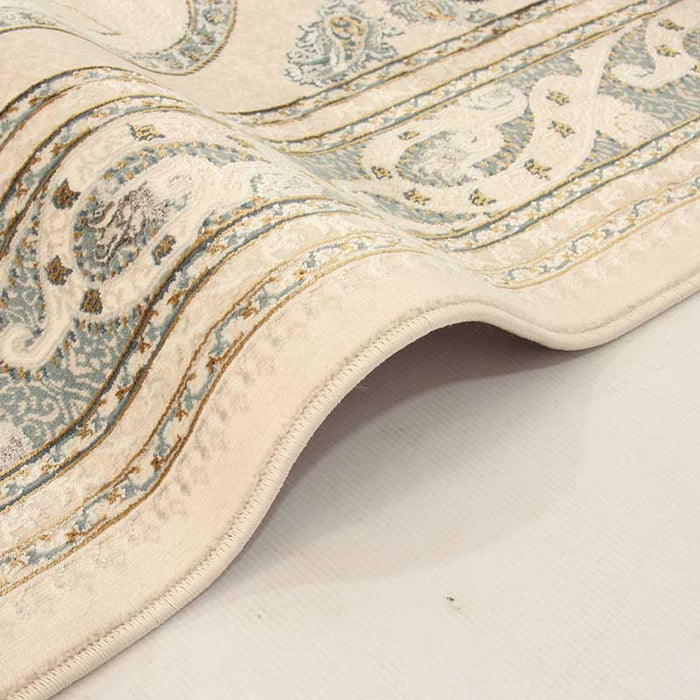 Tena Cream Arrow Rug - Kristal Carpets