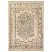 Tena Cream Arrow Rug - Kristal Carpets