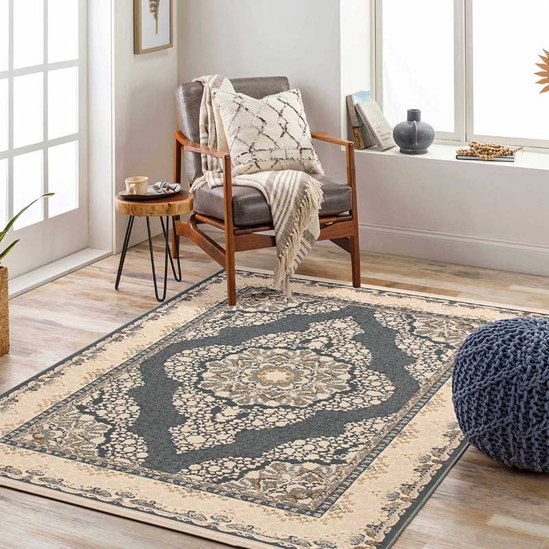 Tena Cream Home Rug - Kristal Carpets