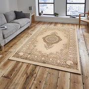 Tena Cream Palace Rug - Kristal Carpets