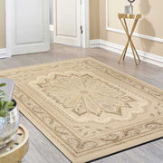 Tena Cream Soft Rug - Kristal Carpets