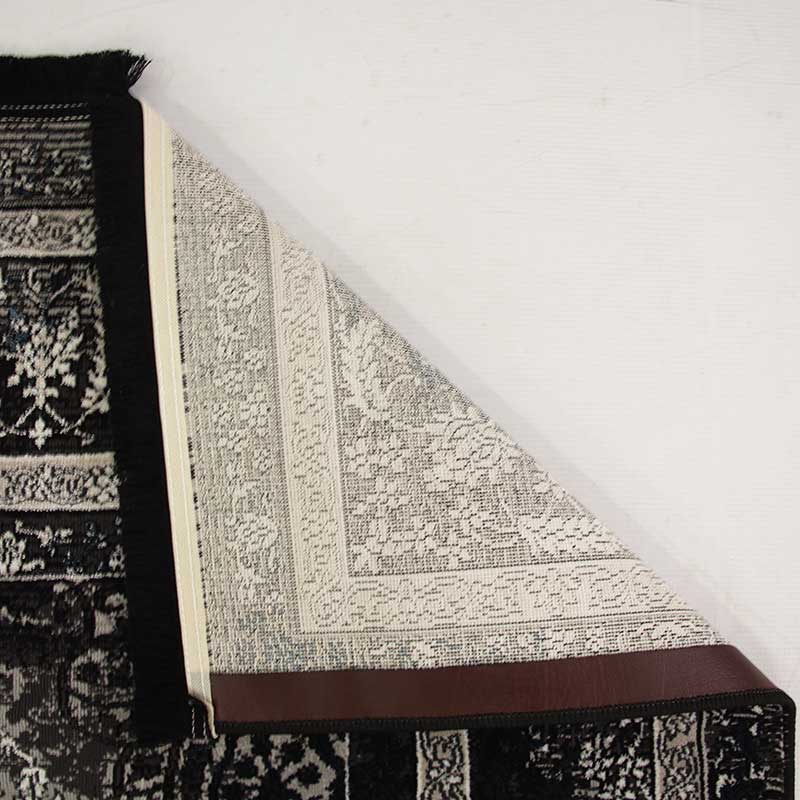 Tena Grey Frame Rug - Kristal Carpets