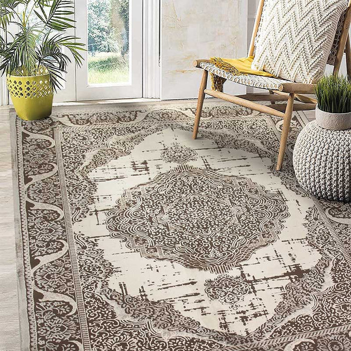 Trend Beige Palace Rug - Kristal Carpets