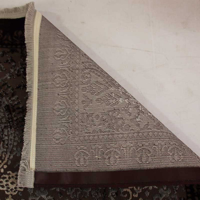 Trend Brown Frame Rug - Kristal Carpets