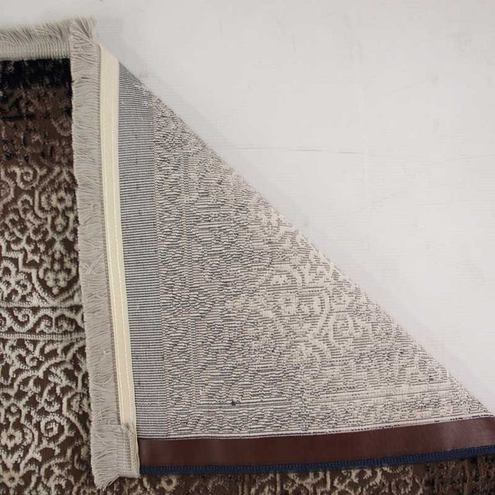 Trend Navy Pattern Rug - Kristal Carpets