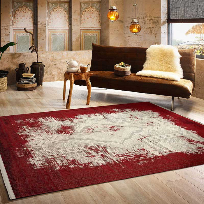 Trend Red Trans Rug - Kristal Carpets